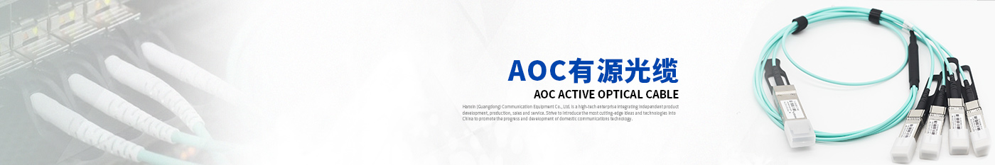 AOC（有源光缆）-SFP光模块|QSFP光模块|AOC|DAC高速连接器|汉信通信